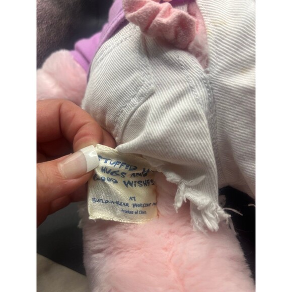 2003 Retired Build a Bear Pudgie Pink Pig - Picture 4 of 5